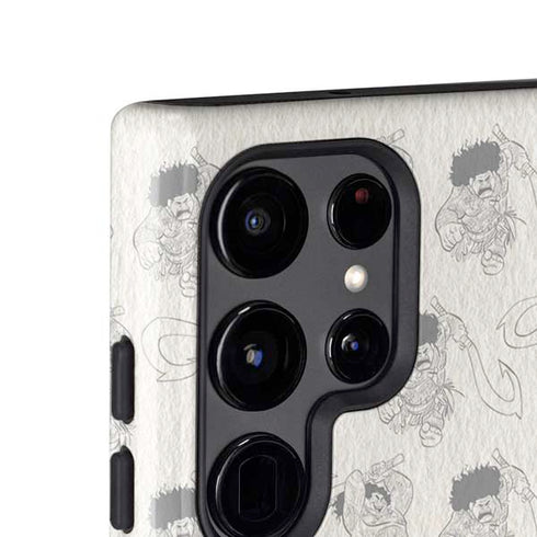 Disney Princess Moana Maui Pattern Galaxy S25 Ultra Impact Case